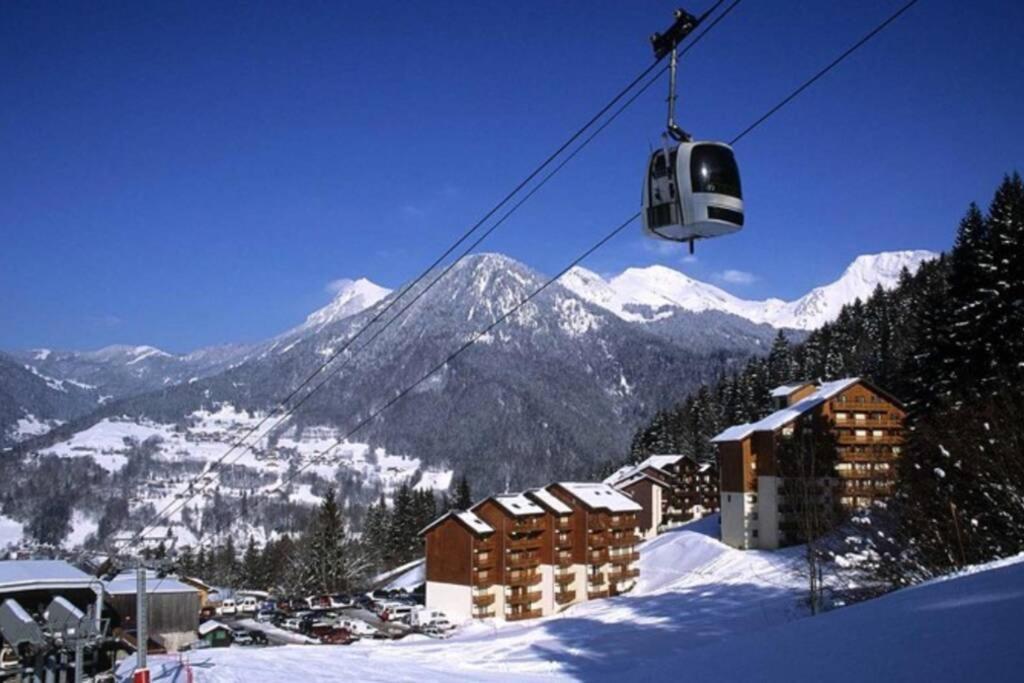 Le Pied Des Pistes A13, Joli Studio Tout Confort 4 Pers, Vue Vallee Imprenable, Draps Non Compris Saint-Jean-dʼAulps Екстериор снимка