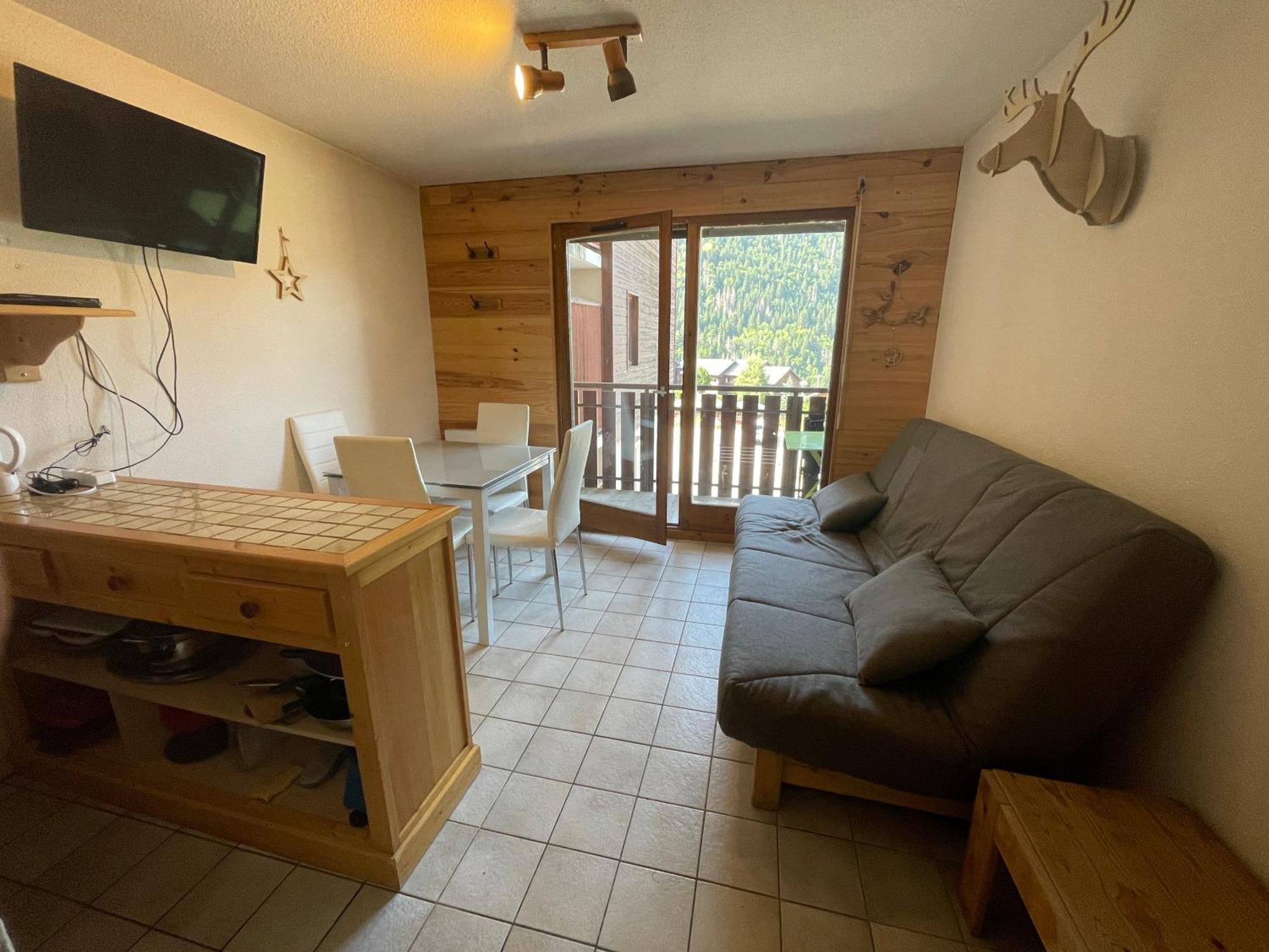 Le Pied Des Pistes A13, Joli Studio Tout Confort 4 Pers, Vue Vallee Imprenable, Draps Non Compris Saint-Jean-dʼAulps Екстериор снимка